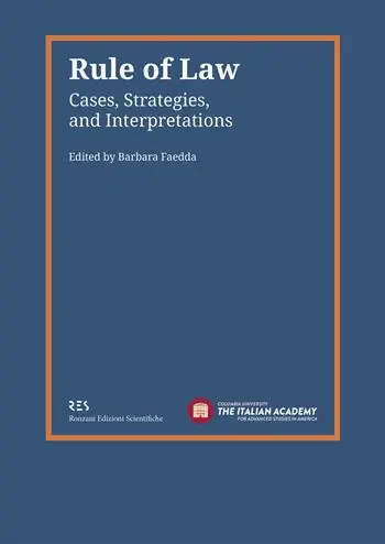 Prezzo Scontato Rule of law. Cases, strategies, and interpretations