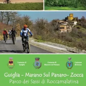 Guiglia - Marano sul Panaro - Zocca. Parco dei Sassi di Roccamalatina. 13 itinerari cicloescursionistici pedalando tra natura e cultura Spedito Oggi