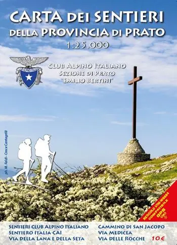 Carta dei sentieri della Provincia di Prato 1 25.000 Offerta Speciale