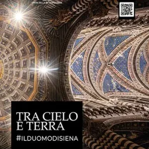 Di Tendenza Tra cielo e terra. ilduomodisiena. Con QR code