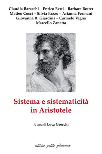 Sistema e sistematicità in Aristotele Promozione