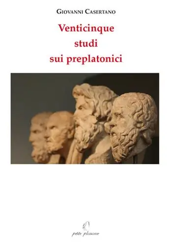 Solo Oggi Venticinque studi sui preplatonici