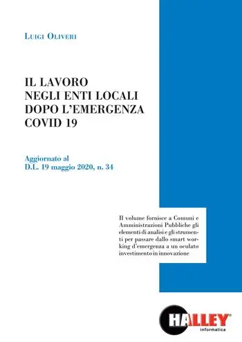 Prezzo Basso Il lavoro negli enti locali dopo l‘emergenza COVID 19. Aggiornato al D.L. 19 maggio 2020, n. 34