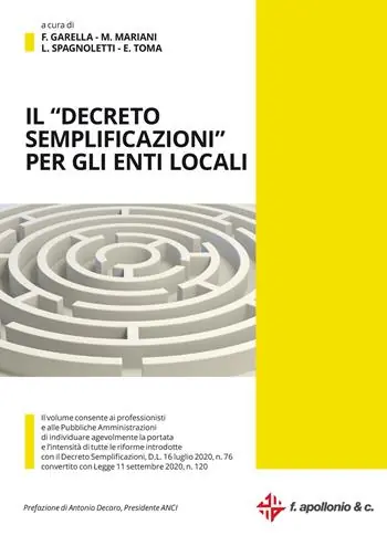 Il «decreto semplificazioni» per gli enti locali. Il D.L. 16 luglio 2020, n. 76 convertito con Legge 11 settembre 2020, n. 120 Pagamento Sicuro