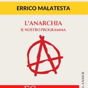 Professionale Anarchia. Il nostro programma