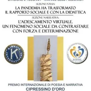 Occasione Cipressino d‘oro 2022. Premio internazionale di poesia e narrativa «Cipressino d‘oro» IX edizione