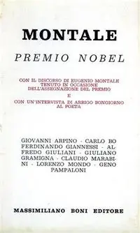Nuovo Arrivo Montale premio Nobel