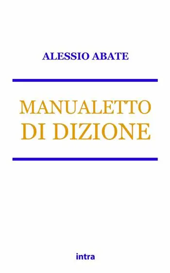 Subito Disponibile Manualetto di dizione