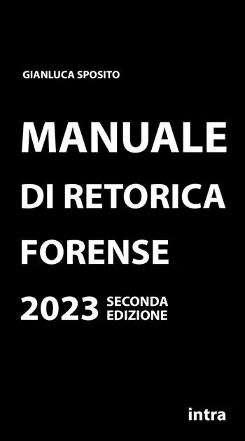Vendita Finale Manuale di retorica forense