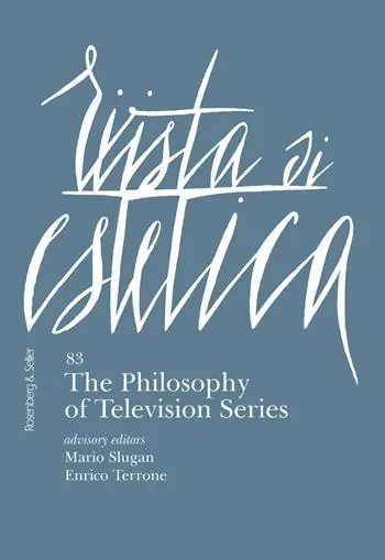 Prezzo Basso Rivista di estetica. Vol. 83 The philosophy of television series