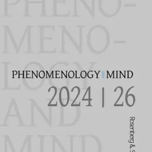 Phenomenology and mind. Ediz. inglese e tedesca (2024). Vol. 26 Reso Gratuito
