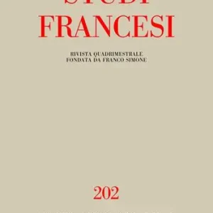 Nuovo Arrivo Studi francesi. Vol. 202
