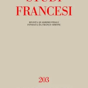 Studi francesi. Vol. 203 Agrippa d‘Aubigné poète du «Printemps» Occasione Imperdibile