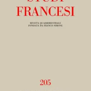 Studi francesi. Vol. 205 Popolare