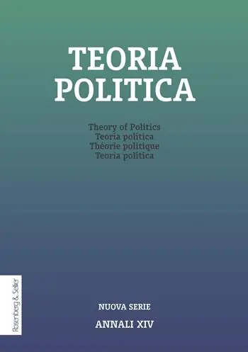 Consegna Rapida Teoria politica (2024). Vol. 14