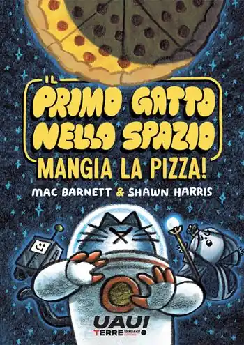 Consegna Rapida Il primo gatto nello spazio mangia la pizza!
