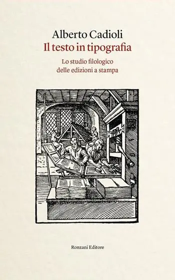 Il testo in tipografia. Lo studio filologico delle edizioni a stampa Promozione Esclusiva