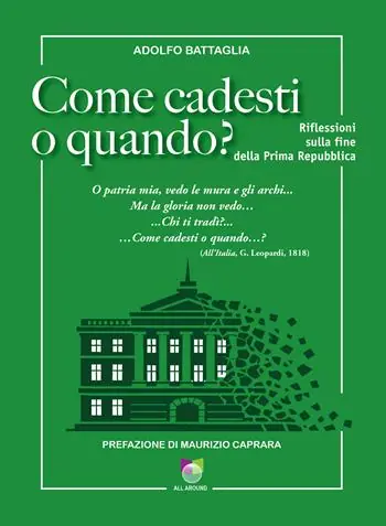 Promo Stagionale Come cadesti o quando? Riflessioni sulla fine della Prima Repubblica