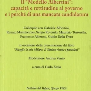 Vendita Finale Il «Modello Albertini» capacità e rettitudine al governo e i perché di una mancata candidatura. Colloquio con Gabriele Albertini, Renato Mannheimer, Sergio Rotondo, Maurizio Tortorella, Francesco Alberoni, Guido Della Frera