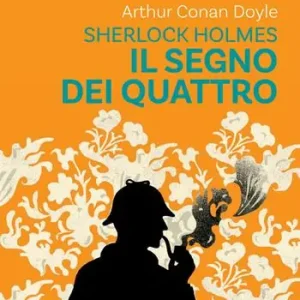 Spedizione Espresso Il segno dei quattro letto da Pierfrancesco Poggi. Ediz. ad alta leggibilità. Con QR code per audiolibro