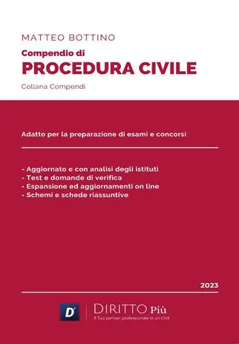 Compendio di diritto processuale civile. Con QR-Code Ultime Pezzi
