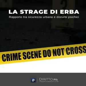 Direttamente Dal Produttore La strage di Erba rapporto tra sicurezza urbana e disturbi psichici