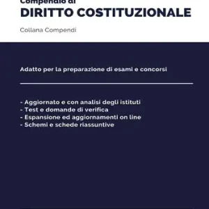 Reso Gratuito Compendio di diritto costituzionale