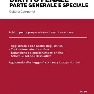 Compendio di diritto penale. Parte generale e parte speciale Compra Adesso
