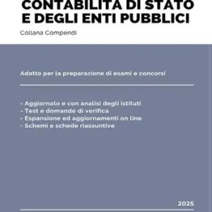 Compendio di contabilità di stato e degli enti pubblici Non Perdere