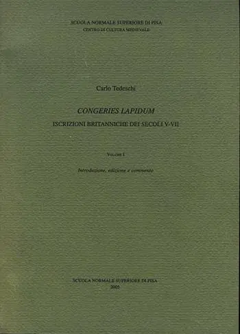 Congeries lapidum. Iscrizioni britanniche dei secoli V-VII Economico