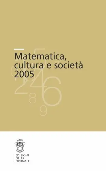 Offerta Del Giorno Matematica, cultura e società 2005