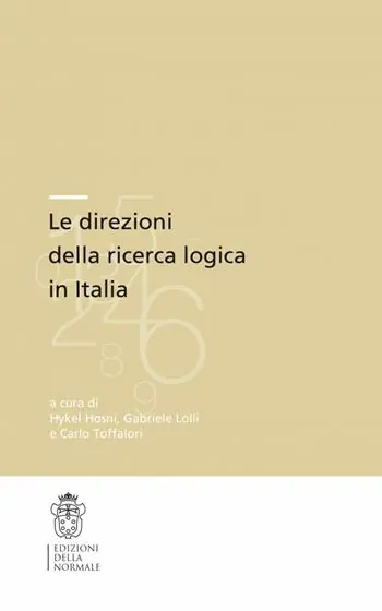 Le direzioni della ricerca logica in Italia Promozione Esclusiva