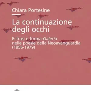 Novità La continuazione degli occhi. Ecfrasi e forma-Galeria nelle poesie della Neoavanguardia (1956-1979)