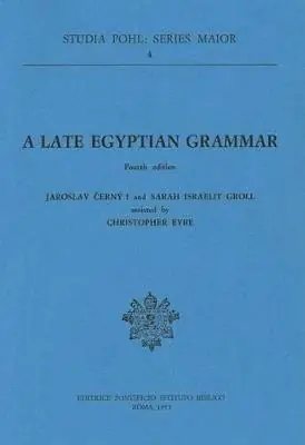 Più Venduto A Late egyptian grammar
