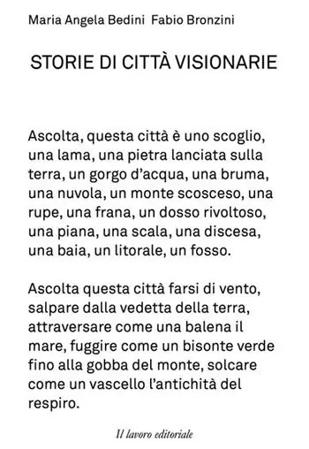 Professionale Storie di città visionarie