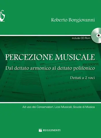 Pagamento Sicuro Percezione musicale. Dal dettato armonico al dettato a 2 voci. Con CD-ROM