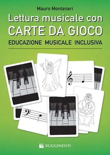 Economico Lettura musicale con carte da gioco per pianoforte. Con Carte