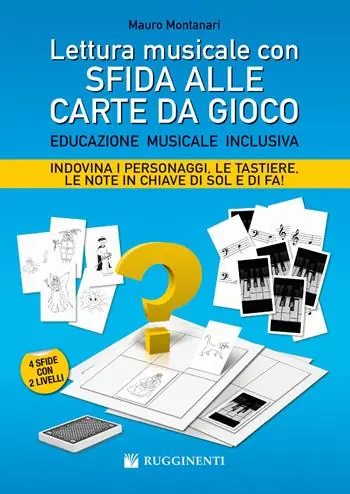 Lettura musicale con sfida alle carte da gioco. Con carte da gioco Soddisfatti O Rimborsati