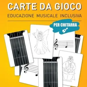Offerta Speciale Lettura musicale con carte da gioco per chitarra. Con Carte