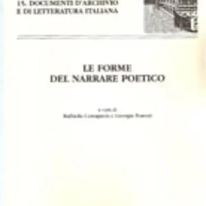 Offerta Le forme del narrare poetico