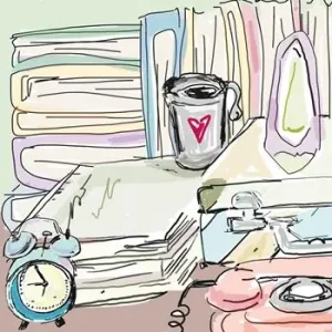 La scrivania di una lettrice. Quaderno Must-Have