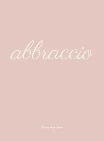 Offerta Abbraccio. Quaderno