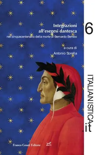 Solo Oggi Integrazioni all‘esegesi dantesca nel cinquecentenario della morte di Bernardo Bembo