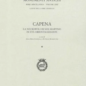 Pagamento Sicuro Capena. La necropoli di San Martino in età orientalizzante