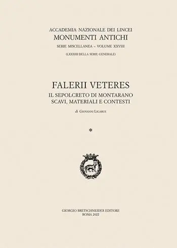Affare Falerii Veteres. Il sepolcreto di Montarano. Scavi, materiali e contesti