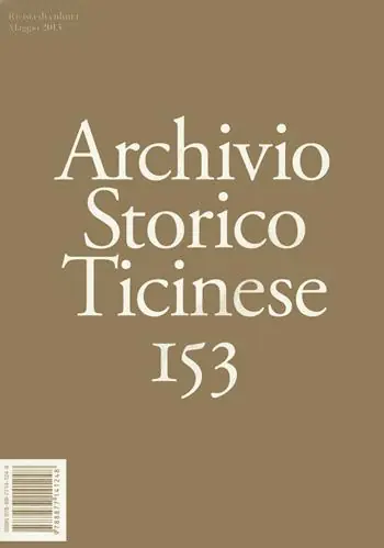 Archivio storico ticinese. Vol. 153 Offerta Del Giorno