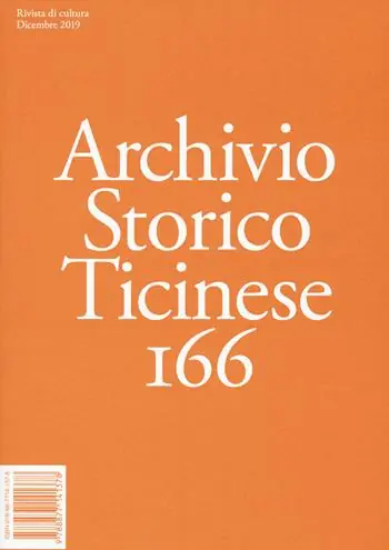 Archivio storico ticinese. Vol. 166 Pagamento Sicuro