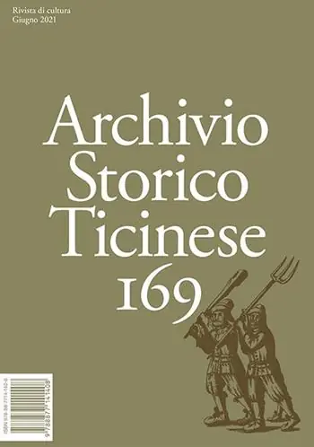 Archivio storico ticinese. Vol. 169 Promo Stagionale