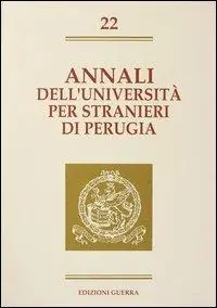Reso Gratuito Annali dell‘Università per stranieri di Perugia. Semestre gennaio-giugno 1995. Vol. 22