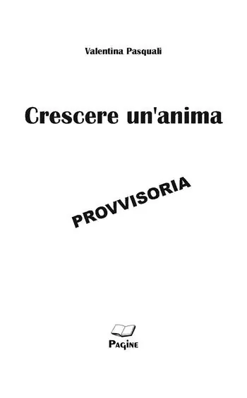 Crescere un‘anima Promo Stagionale